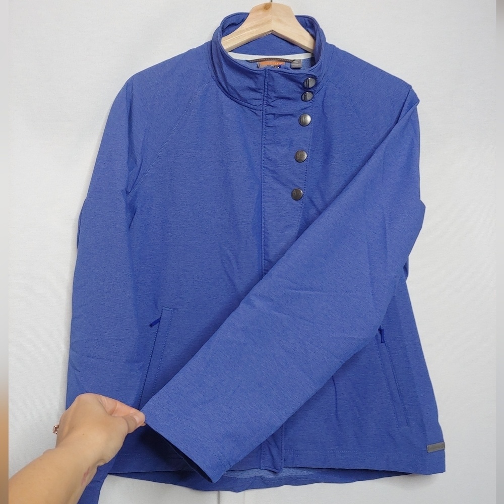 Merrell Lightweight Soft Shell Jacket Full Zip As… - image 4